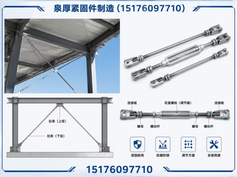河北钢结构拉条展示图